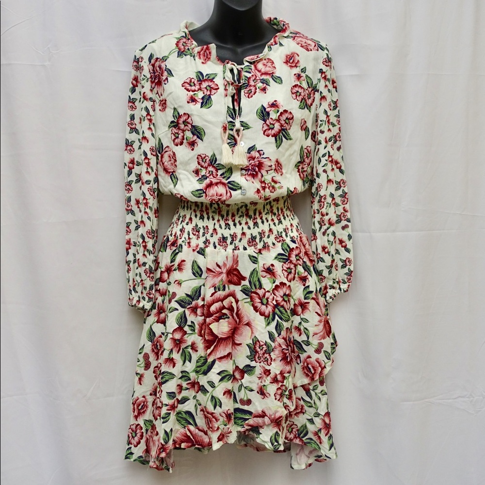 Anthropologie x Farm Rio Anabela Smocked Dress - Picture 5 of 8